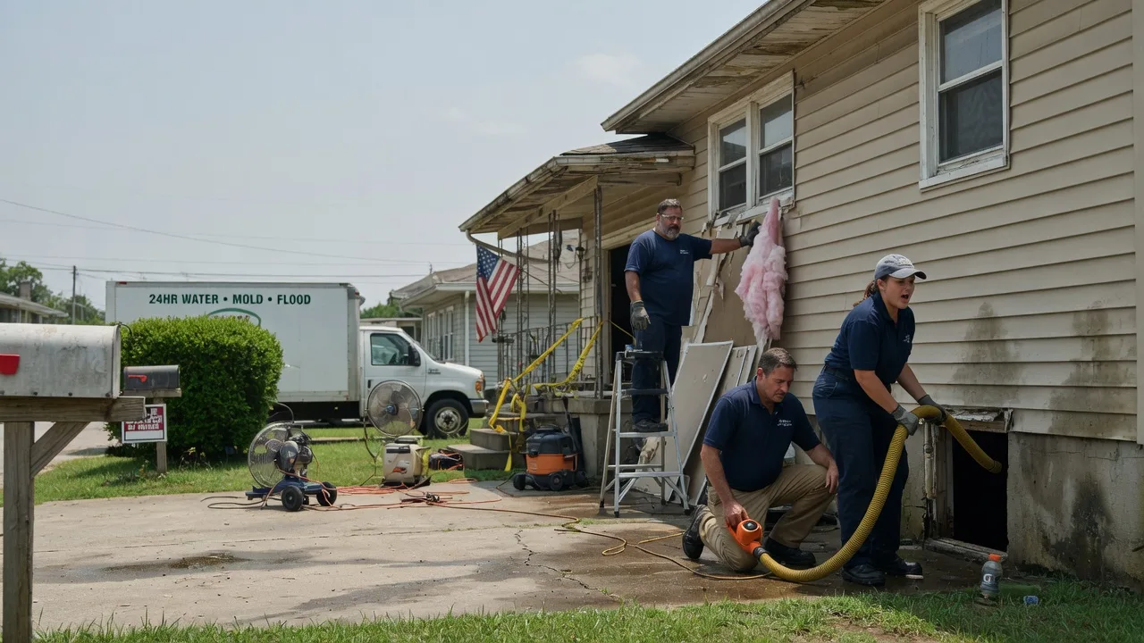 Water Damage Repair in Looneyville, WV near me